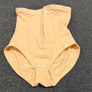 Beige High-Waisted Shapewear